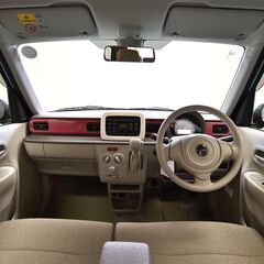 【売約済】H27年スズキアルトラパン　G　プッシュスタート　スマートキー２個　デュアルカメラレーダーブレーキサポート　衝突被害軽減システム　横滑り防止　走行２，９７０ｋｍ　純正オーディオ　ライトレベライザー　ベンチシート　オートマ　パワステの画像