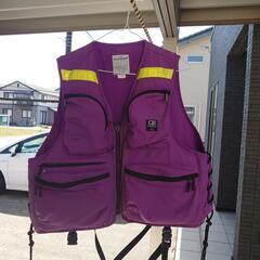 釣り用ライフジャケットの画像