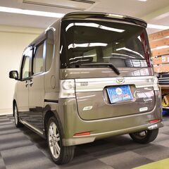 【売約済】H25年　ダイハツタントカスタムRS　ＥＴＣ　イクリプスナビ　フルセグＴＶ　バックカメラ　純正１５インチアルミ　助手席側パワースライドドア　ＨＩＤヘッドライト　フォグランプ　オートエアコン　キーフリーシステム　ターボ車　車検整備付きの画像