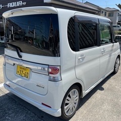 ⚫️車検長い　極上のタントカスタム　元ワンオーナー禁煙　H20 内外美車　自動車税、リサイクル込みの画像