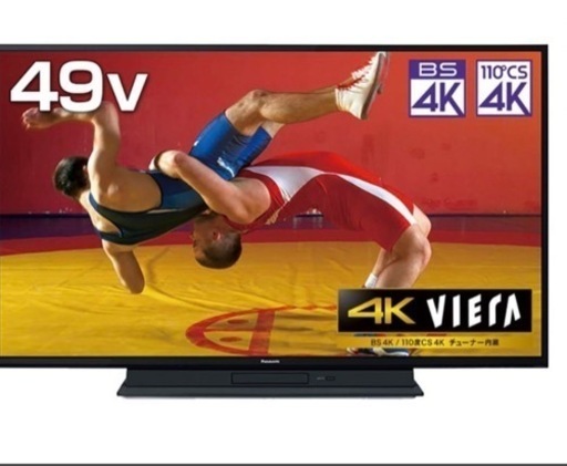 新品　液晶テレビ HDD\u0026BDドライブ内蔵 TH-49GR770 49V型 4K