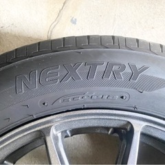 2022年製 日本製 ネクストリー 155/65R14 75S ＆ ホイールセット LCZ012 14インチ×4.5J 軽量アルミ 4本セット ブリヂストン NEXTRY サマータイヤ