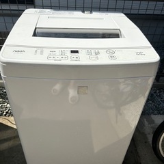 2020年製　AQUA 6kg洗濯機