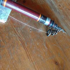 竿とリールの画像