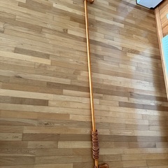 値下げ‼️木製 カーテンレール 