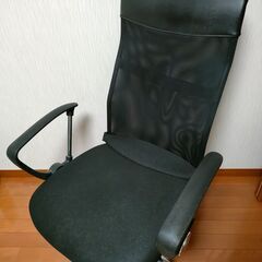 LOWYAオフィスチェア PCデスクチェアPC ハイバック（ブラック）