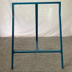架台 /デスク脚/ソーホース　IKEA LERBERG レールベリ 　青　ペア（２脚セット）の画像