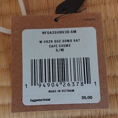 【新品】ノースフェイス帽子の画像