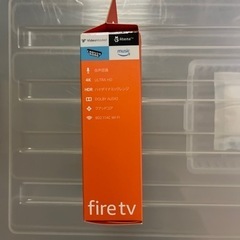 fire tv 4k HDR 対応　音声認識リモコン付属の画像