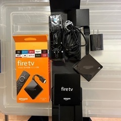 fire tv 4k HDR 対応　音声認識リモコン付属