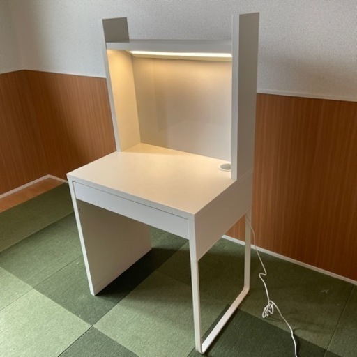 IKEA MICKE ワークステーション \u0026 SLAGSIDA スラグシダ 照明