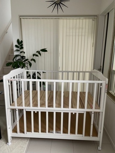 【お取引完了】子供用品 ベビー用品 ベビーベッド、家具