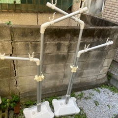 ニトリ購入物干し台（一部破損有）