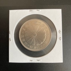 【記念硬貨】昭和天皇御在位60年記念500円白銅貨 昭和61年の画像