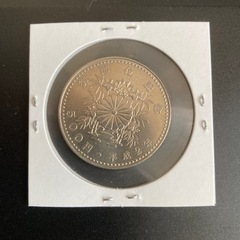 【記念硬貨】天皇陛下御即位記念500円白銅貨 平成2年の画像