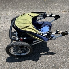 SCHWINN シュウィン ベビーカー　フリーホイラー　　中古ジョギングベビーカー子供用品 ベビー用品 ベビーカー、バギーの画像