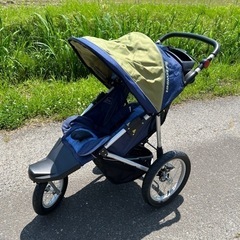 SCHWINN シュウィン ベビーカー　フリーホイラー　　中古ジョギングベビーカー子供用品 ベビー用品 ベビーカー、バギーの画像