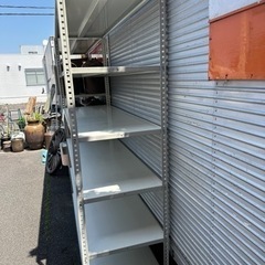 在庫有り 中軽量棚 スチールラック 幅180　奥60　高さ210ｃｍの画像