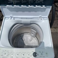 洗濯機　No.11818　ハイアール　5.5kg　2021年製　JW-C55D　パネル劣化あり　【リサイクルショップどりーむ荒田店】の画像