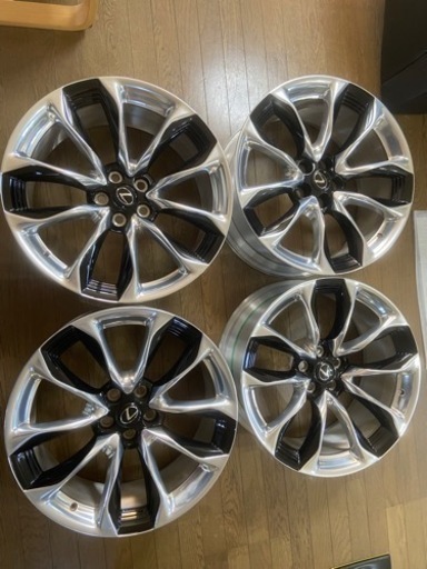 LCホイール　9.5j +25 pcd120　4本 レクサス