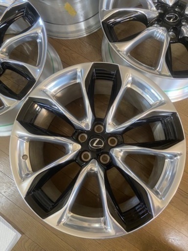 LCホイール　9.5j +25 pcd120　4本 レクサス