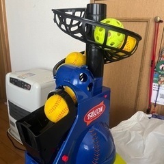 前からトスマシーン野球の画像