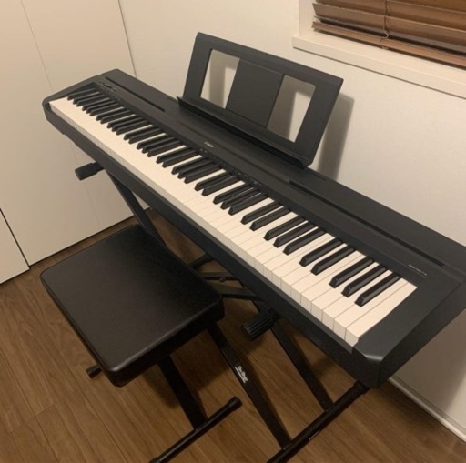 YAMAHA 電子ピアノ 88鍵盤 P-45B 【愛知名古屋周辺引き取り可能】