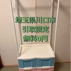 アイリスオーヤマ キッズチェストハンガー ブルー/ピンク  ハン...