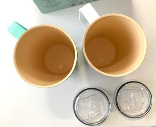 Asobu タワーマグ ステンレス真空断熱コーヒーマグ 600ml フタ付