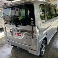 ご成約頂きました！タントカスタム 4WD車検付き！H25年式左電動スライドドア青森岩手秋田の画像