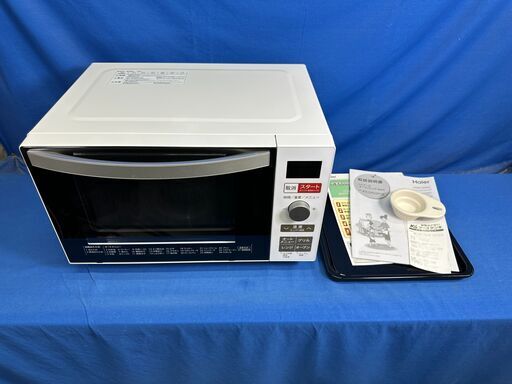 【動作保証あり】Haier ハイアール 2022年 KS-OR22F18 18L フラット オーブンレンジ【管理KRD328】
