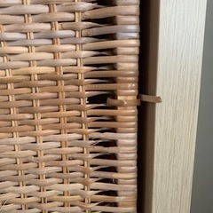 IKEA カラックスのインサート　カゴ　2個の画像