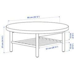 IKEA リステルビー LISTERBY コーヒーテーブルの画像