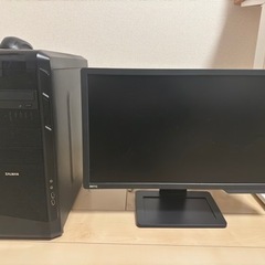 売約済み デスクトップPC 144hz対応モニター