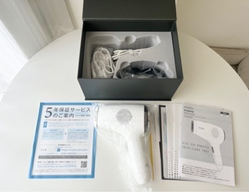 保証書付　Musse ミュゼ　美顔器　脱毛器　家庭用脱毛器　家庭用光美容器　エピフォト　スキンケアプロ