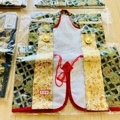【美品】飾り用陣羽織（兜付） 2枚セット　おまけつき　こどもの日　の画像
