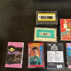 昭和カセットテープ２３本の画像