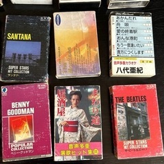 昭和カセットテープ２３本の画像