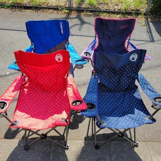 Coleman コールマン キャンプチェア 3客+おまけ1客