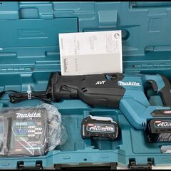 未使用 マキタ 40V 2.5Ah レシプロソー JR002GRDX