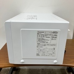 K2404-886 Panasonic 電子レンジ NE-EH228-W 2016年製 動作確認済み キズ汚れ有り 50-60Hz対応の画像
