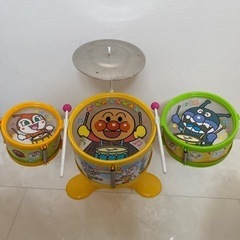 お話中⭐︎アンパンマン　ドラムセット