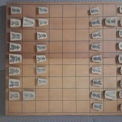 将棋盤と駒
