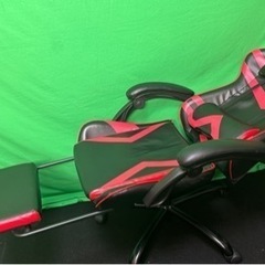 BENARIY ゲーミングチェア 140°リクライニング レッドの画像