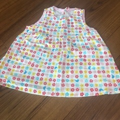 ベビーワンピース2枚セット80の画像