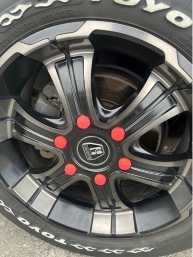 ハイエース　17インチ　タイヤ　ホイール　クリムソン　バルベロ