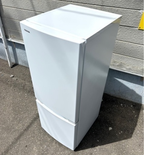 札幌市内配送可 【6ヵ月保証付き】美品 23年製 東芝 TOSHIBA VEGETA 153L 2ドア冷蔵庫 GR-U15BS 右開き