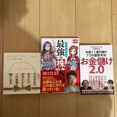 メンズ服とビジネス本の画像