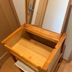 【週末限定値下げ】ドレッサーの画像