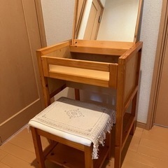 【週末限定値下げ】ドレッサーの画像